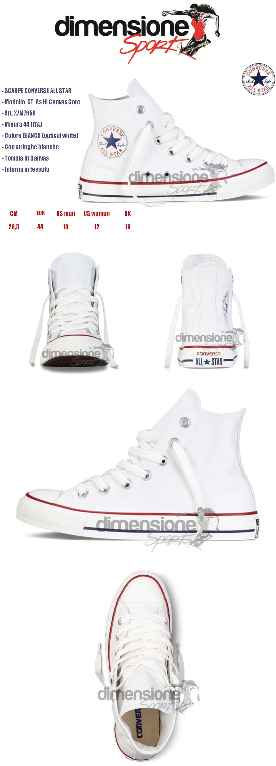 converse uomo bianche 44 2converse uomo bianche 44